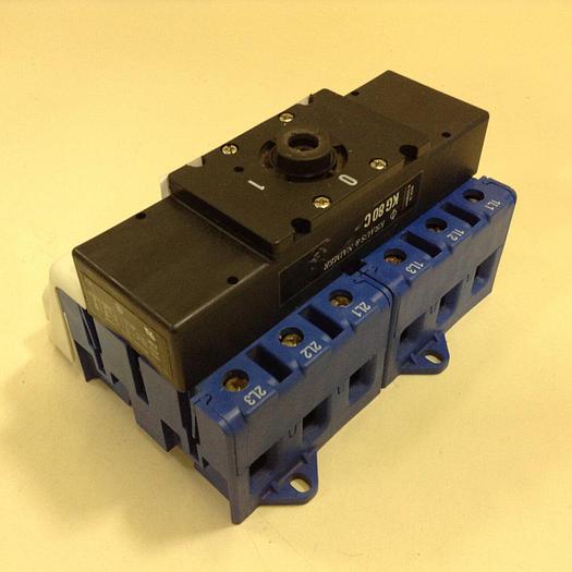 Used KRAUS & NAIMER Disconnect Switch KG 80 C #78373