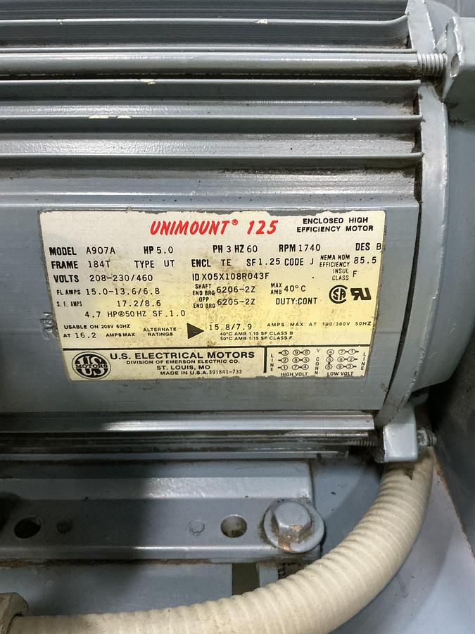 Used AEC Vacuum Pump VTP-5 USED #152396
