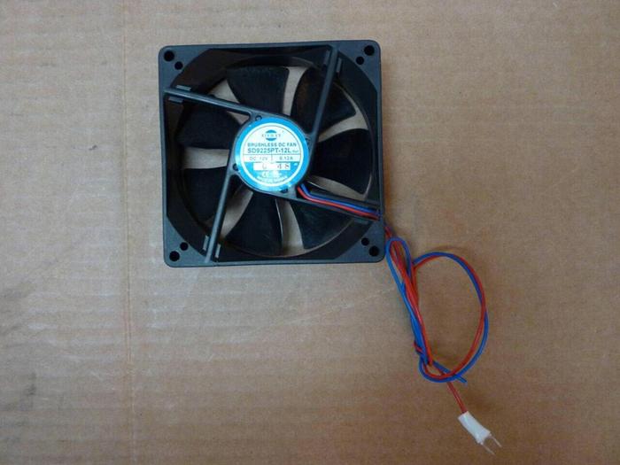 Used SINWAN Brushless DC Fan SD9225PT-12L #24996