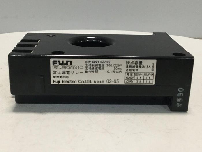Used FUJI ELECTRIC Leakage Protective Relay BRR11N-02S #104188