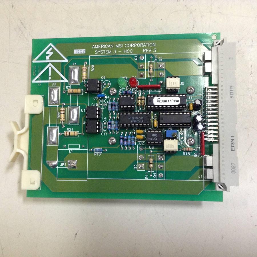 Used AMERICAN MSI Control Board C3201.010.045 Used