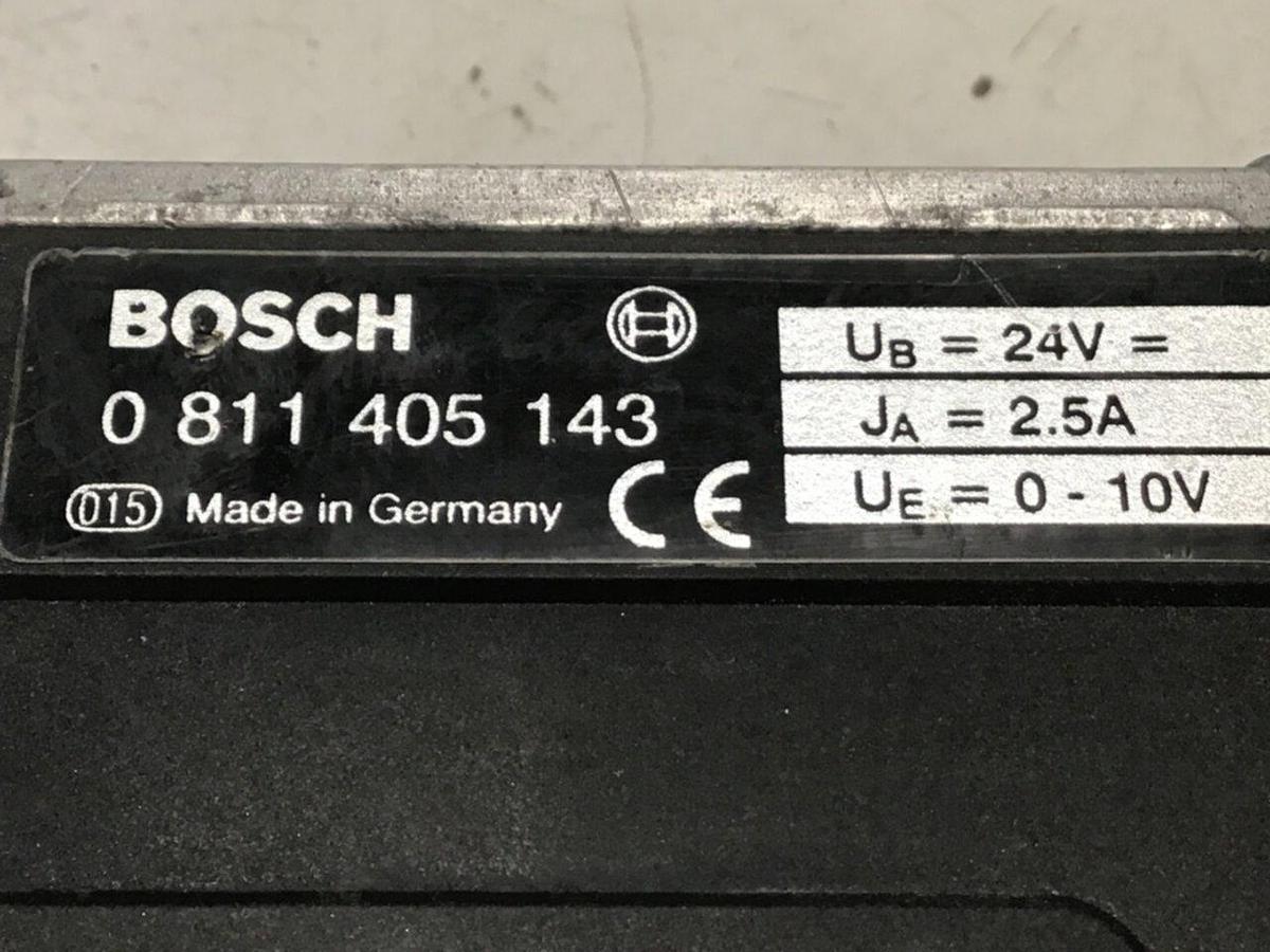 Used BOSCH Proportional Amplifier 0 811 405 143 USED