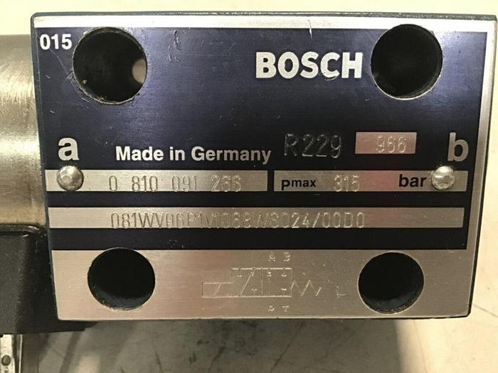 Used BOSCH Valve 0 810 091 266 Used