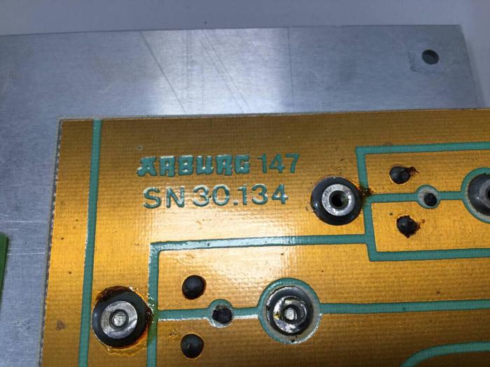 Used ARBURG Transistor Plate 147 #93553