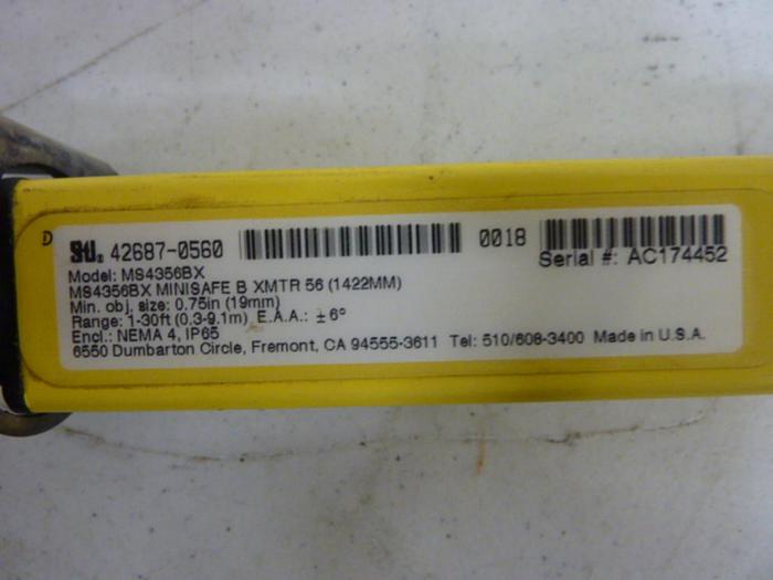 Used STI Light Curtain Transmitter MS4356BX Used