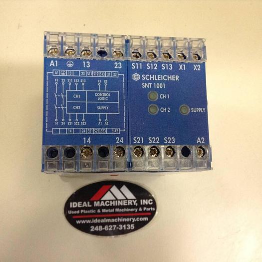 Used SCHLEICHER Safety Relay SNT 1001-200 (A) #74254