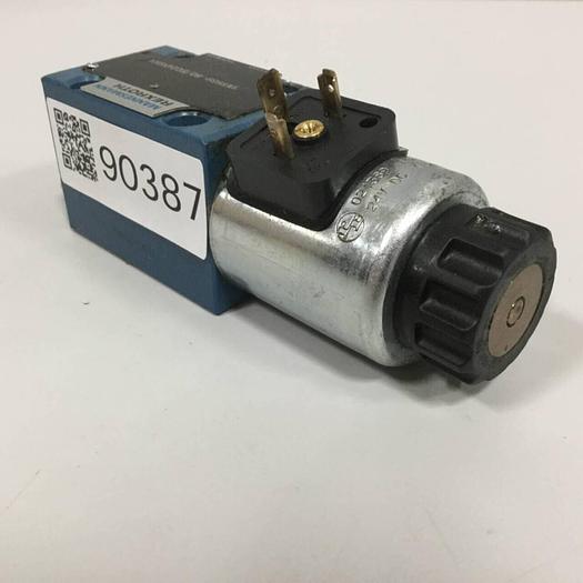 Used MANNESMANN REXROTH Hydraulic Valve 3WE6B960/EG24N9K4 #90387