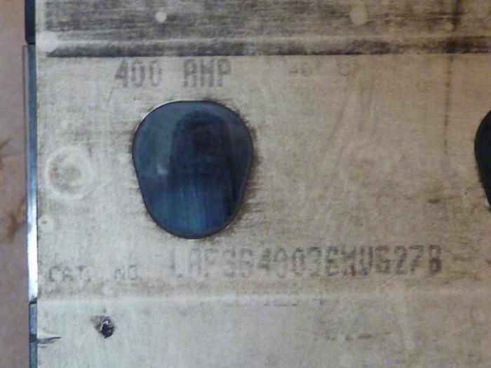 Used SQUARE D 400 Amp Circuit Breaker LAF3640036MV627B Used