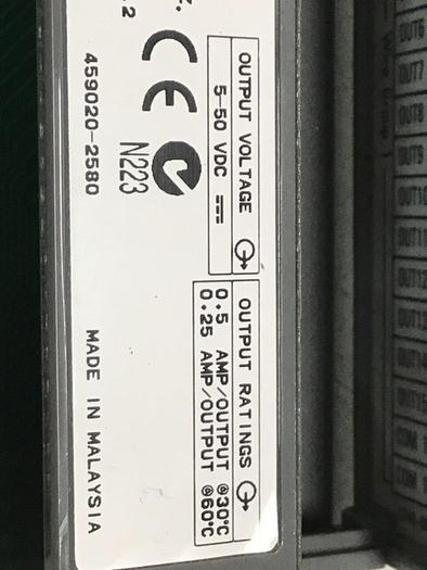 Used ALLEN BRADLEY Output Module 1746-OB32 SER D #129871