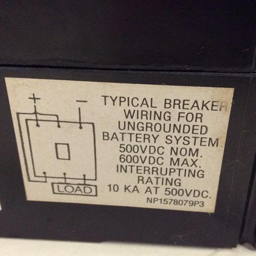 Used GE 50 Amp Circuit Breaker TED136050 #83479