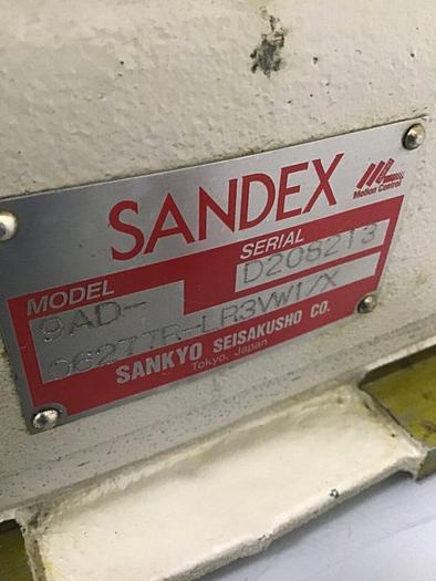 Used SANKYO Indexing Drive 9AD-06277R-LR3VW1/X Used