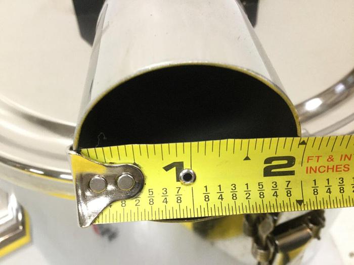 Used METAL FABRICATOR Insulated Drying Hopper INHOP12 #108264