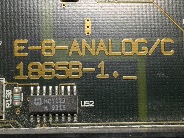 Used KEBA Engel 18658-1 Circuit Board E-8-ANALOG/C 1865B-1 Used
