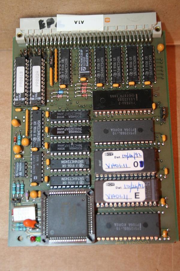 Used BOY MACHINES CPU Control Board 9626353 Used