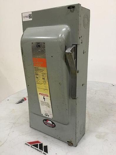 Used SIEMENS ITE Vacu-Break Disconnect Switch F-353 #127062