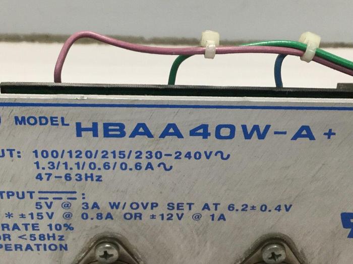 Used CONDOR Power Supply HBAA40W-A+ #109685