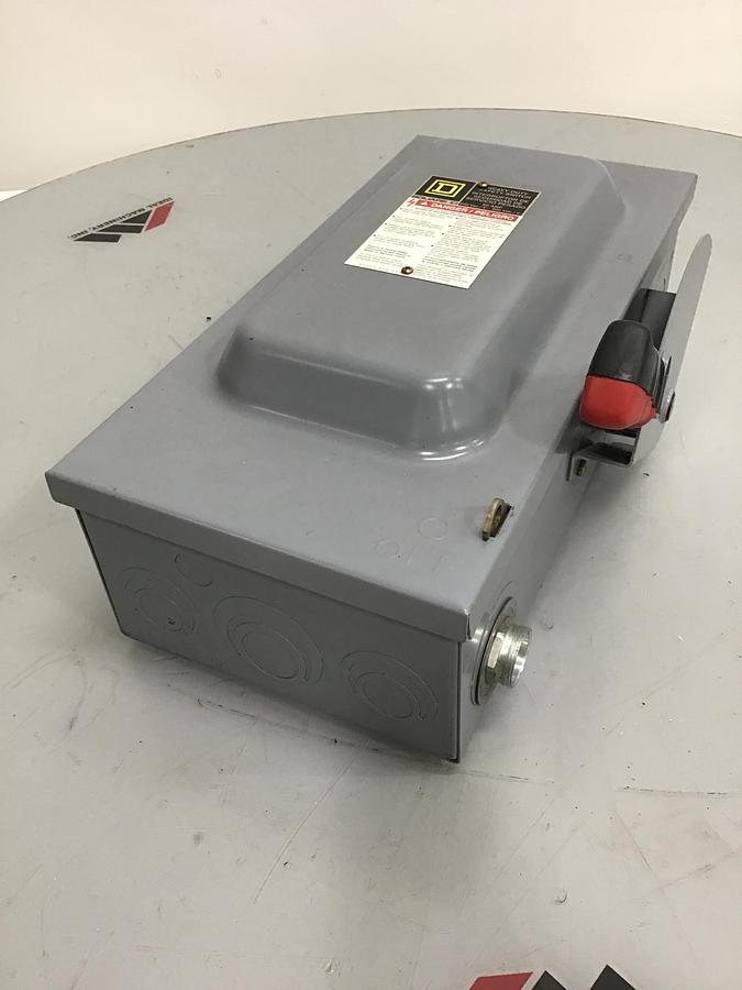 Used SQUARE D H362 Safety Switch Used #139179