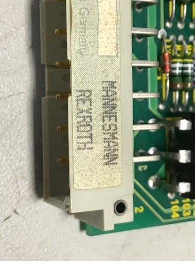 Used REXROTH Amplifier Board VT5005 S16R1 #125493