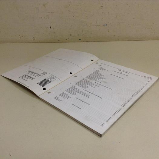 Used ALLEN BRADLEY Troubleshooting Manual MANUAL832 #70832