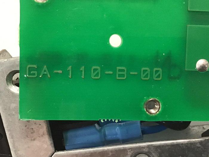 Used GAMMAFLUX Hot Runner Output Board GA-110-B-00 #113534
