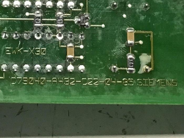 Used SIEMENS Input Module Board C79040-A432-C22-01-87 USED
