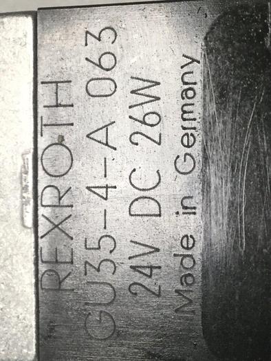 Used REXROTH Hyrdronorma Valve 4WE6J51AG24NZ4 #105255