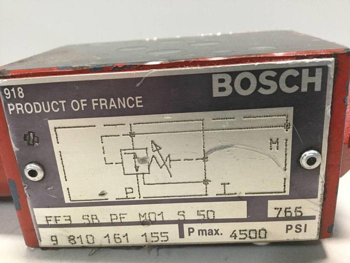 Used BOSCH Valve FE3SBPFM01S50 9 810 161 155 #99386