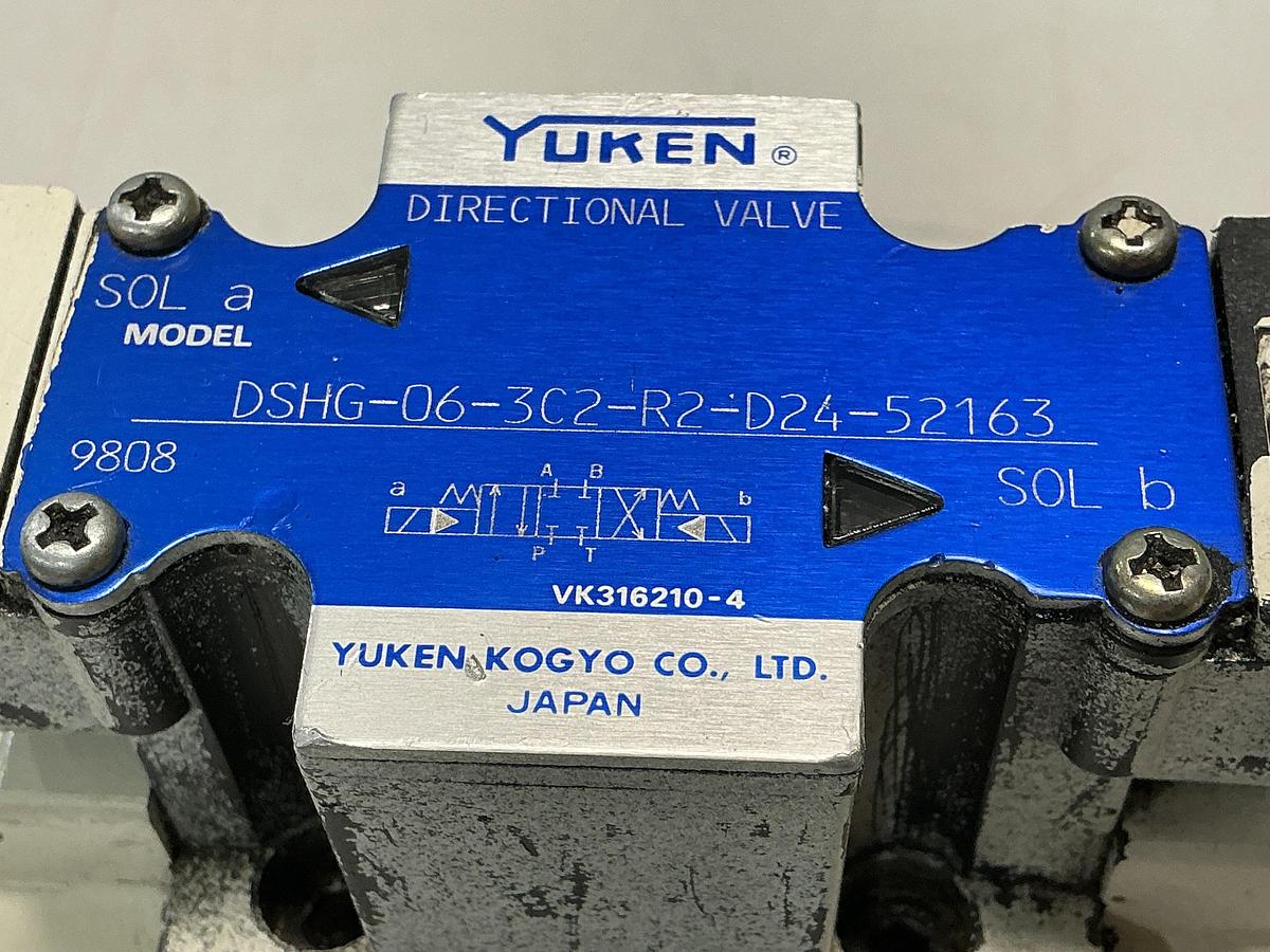 Used YUKEN DSHG-06-3C2-R2-D24-52163