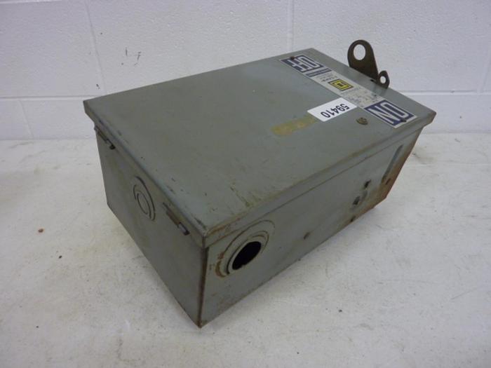 Used SQUARE D 60 Amp Busway Disconnect Switch PQ-4606 #59417