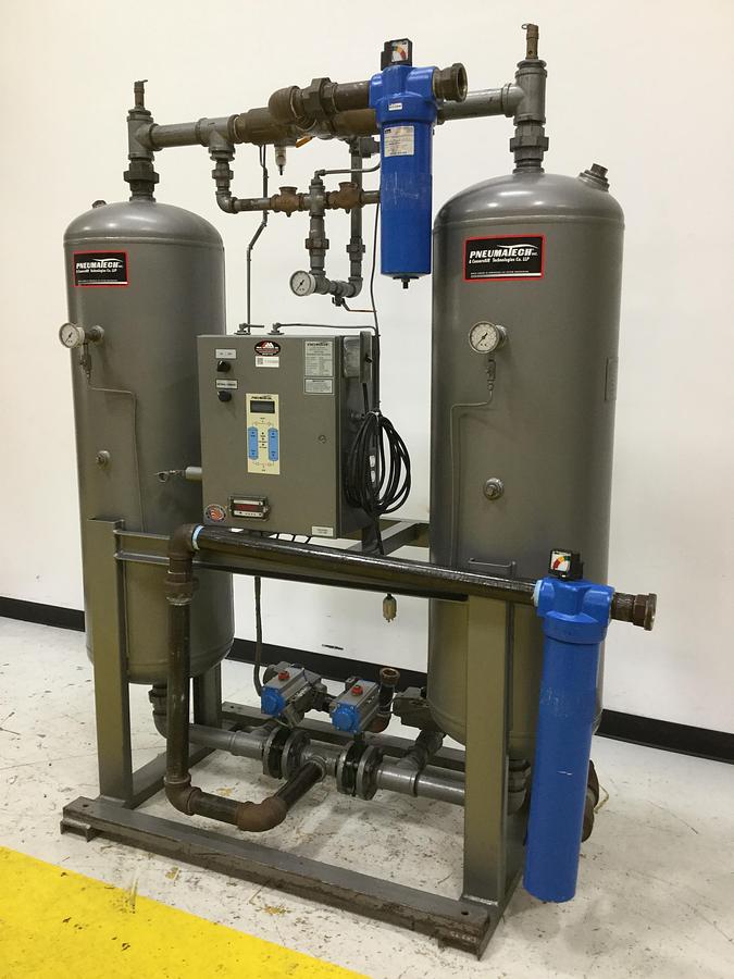 Used PNEUMATECH PH-500 Heatless Regenerative Air Dryer PH-500 Used #110466