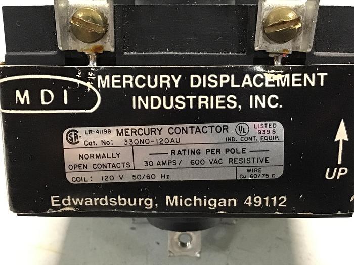 Used MDI Contactor 330NO-120AU #120810