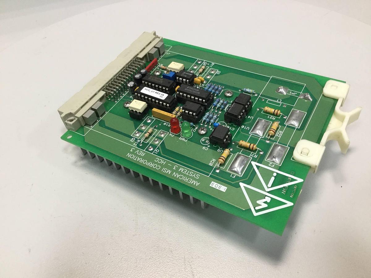 Used AMERICAN MSI Control Board C3201.010.045 Used 