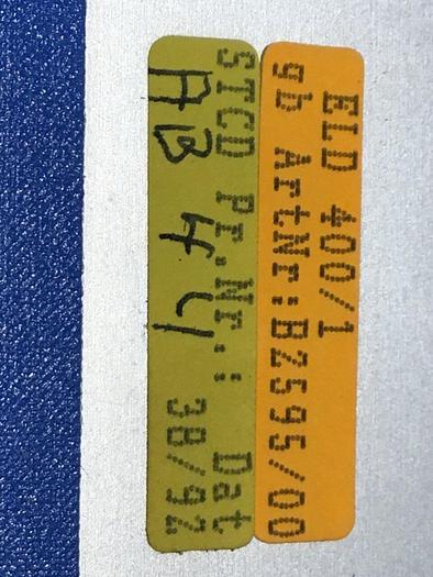 Used BATTENFELD Operator Control Panel UNILOG 4000 #137002