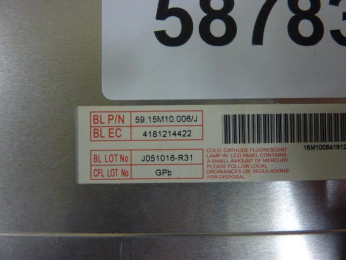 Used AU OPTRONICS LCD Screen MI50XN07 #58783