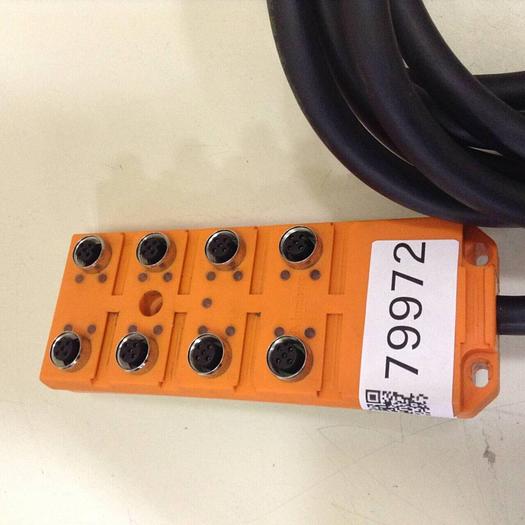 Used LUMBERG Sensor Distribution Box ASBV8-5/LED #79972