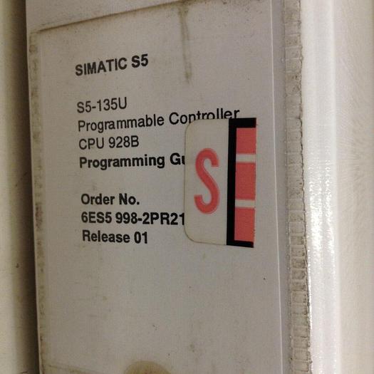 Used SIEMENS Programmable Guide 6ES5 998-2PR21 #70743