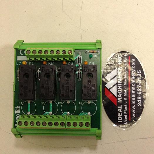 Used EUROTEK Breakout Board ET-MRZ04/24DC/SC/N/AR #77116