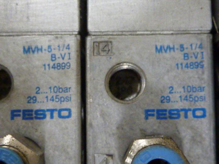 Used FESTO Control Block / Valve Terminal IFB8-02 #52820