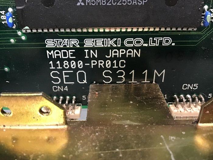 Used STAR SEIKI Circuit Board SEQ S311M 11800-PR01C #139615