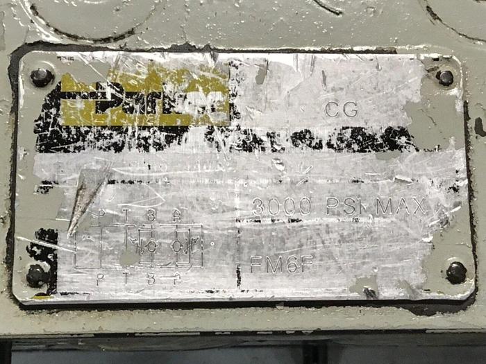 Used PARKER Hydraulic Flow Control Valve FM6F #135927