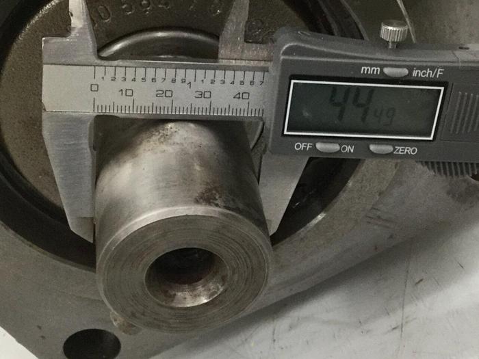 Used BRUENINGHAUS HYDRAULIK Hydraulic Pump AA4VS0125S043A632 Used