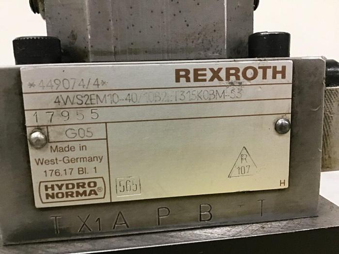 Used REXROTH Valve 4WRD25Q32531/10L2 Used
