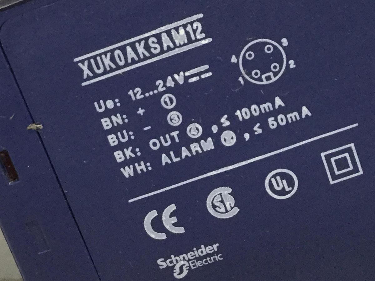 Used TELEMECANIQUE Photoelectric Sensor XUK0AKSAM12 USED