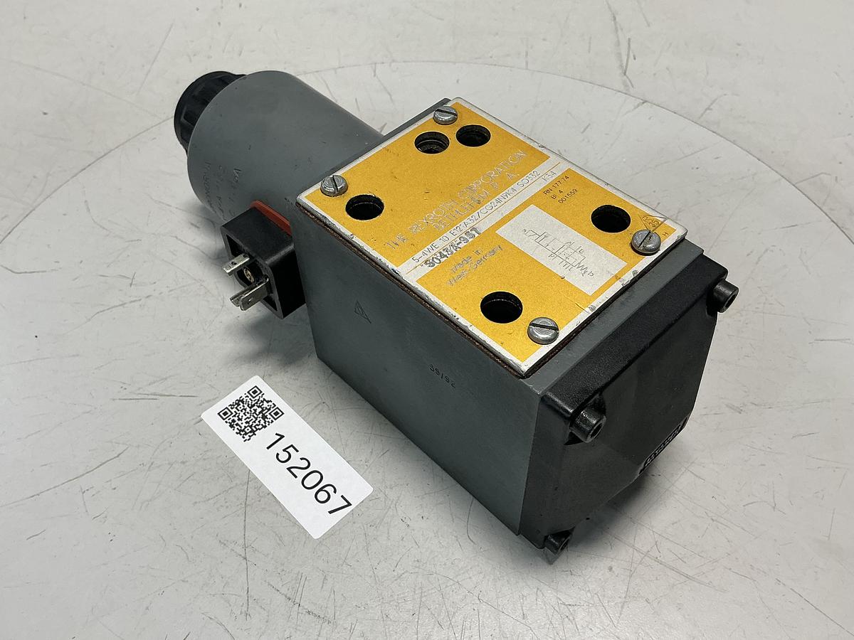 Used REXROTH 5-4WE 10 E121A32/CG24N9K4 SO332