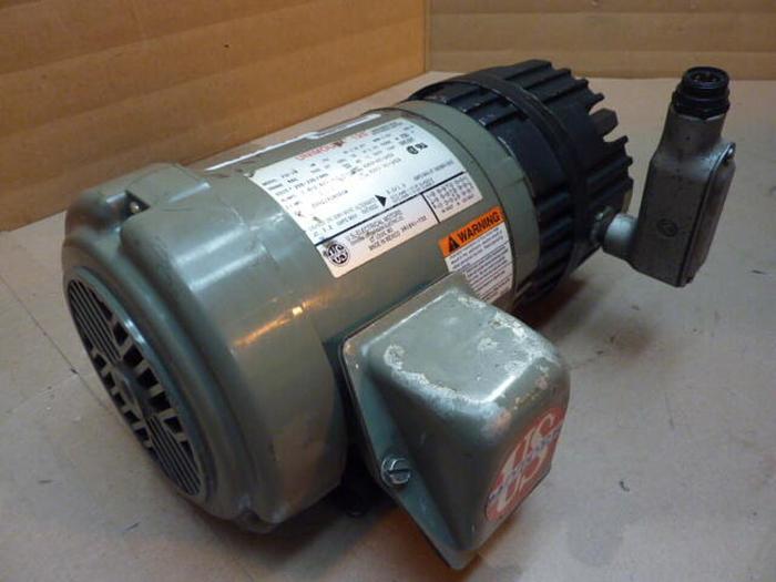 Used US ELECTRICAL MOTORS .75 HP High Efficiency Motor F012B #33769
