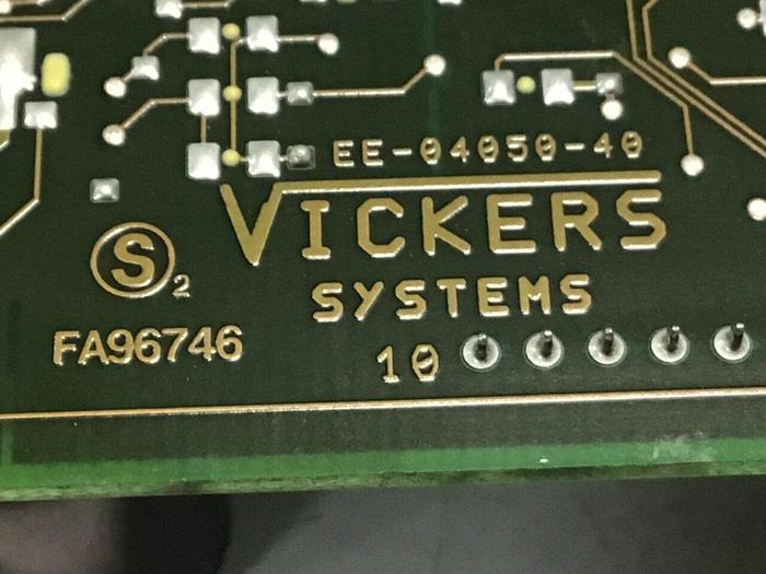 Used VICKERS Amplifier Card EEA-PAM-571-A-32 #135837