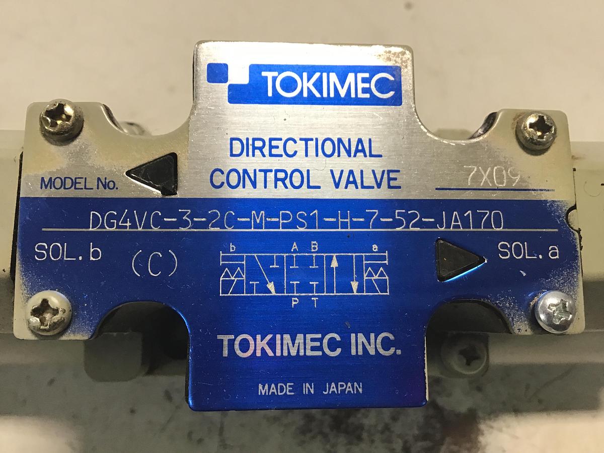 Used VICKERS DG4VC-3-2C-M-PS1-H-7-PC1-52 Valve Used #142472