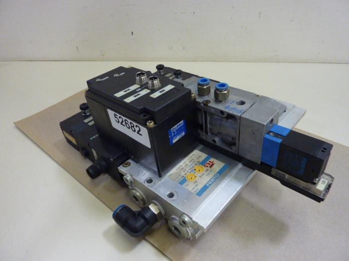 Used FESTO Control Block / Valve Terminal IFB8-02 #52682