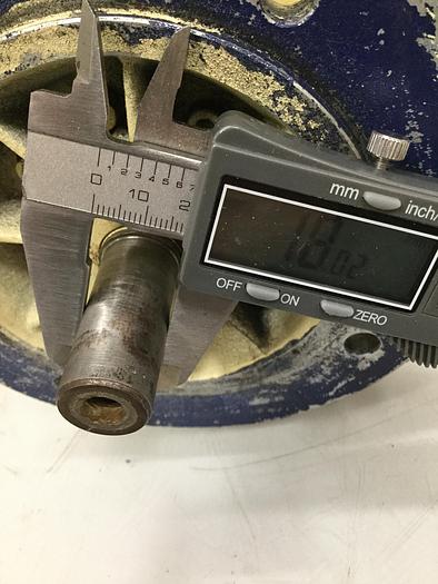 Used SUHNER 5 HP Motor B5 DKM7 5HP #109590