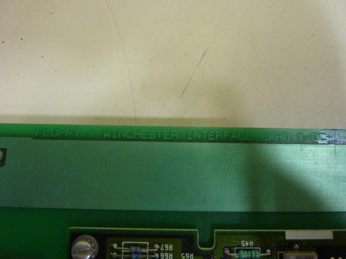 Used BOSTON DIGITAL Floppy Winchester Interface Card 1-8C PCB12D973 #67071